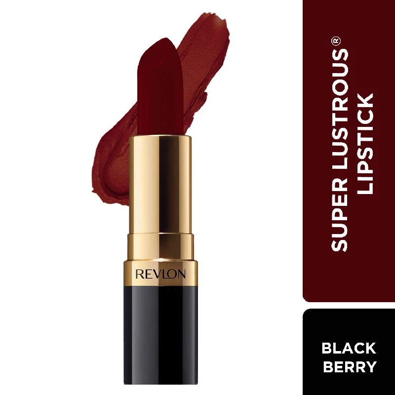 Revlon Super Lustrous Creme Lipstick-Black Berry, 4.2 g-2.webp
